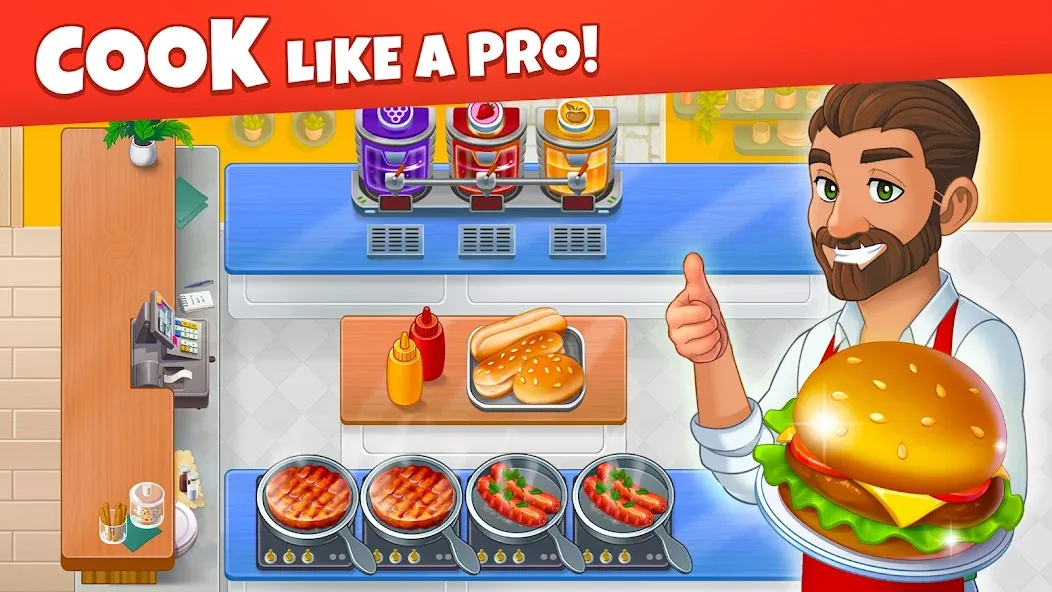 Cooking Diary® Restaurant Game (Кукинг Диари)  [МОД Бесконечные деньги] Screenshot 1