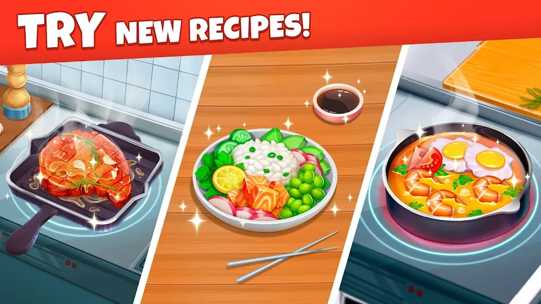 Cooking Diary® Restaurant Game (Кукинг Диари)  [МОД Бесконечные деньги] Screenshot 4