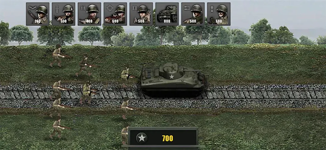 Warfare War Troops (Военное сражение Война Войска)  [МОД Бесконечные деньги] Screenshot 5