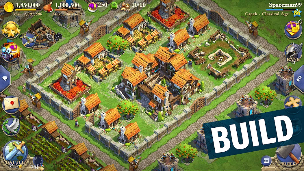 DomiNations (Доминейшнз)  [МОД Бесконечные монеты] Screenshot 4