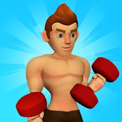 Скачать взлом Muscle Tycoon 3D: MMA Boxing (Масл Тайкун 3D)  [МОД Mega Pack] на Андроид