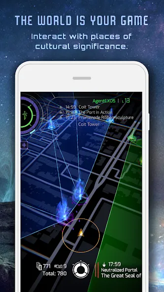 Ingress Prime (Ингресс Прайм)  [МОД Бесконечные деньги] Screenshot 1