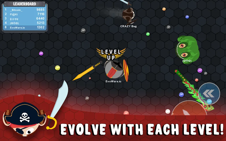 EvoWars.io  [МОД Mega Pack] Screenshot 1