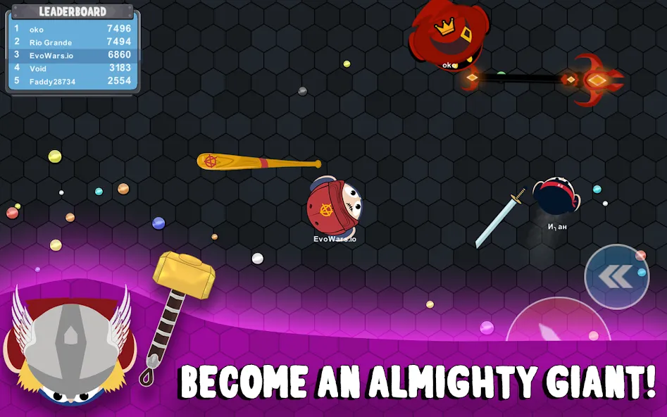 EvoWars.io  [МОД Mega Pack] Screenshot 4
