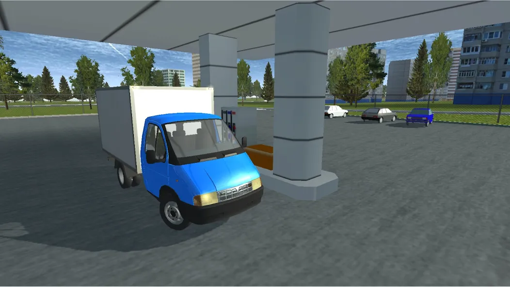 Russian Light Truck Simulator (Русский Симулятор Легкого Грузовика)  [МОД Unlocked] Screenshot 4