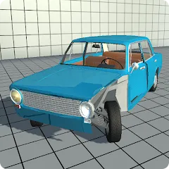 Скачать взлом Simple Car Crash Physics Sim (Симулятор физики простого автомобильного столкновения) [МОД Много денег] на Андроид