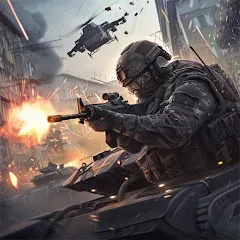 Скачать взлом Infantry Attack: War 3D FPS (Инфантерийская атака)  [МОД Много монет] на Андроид