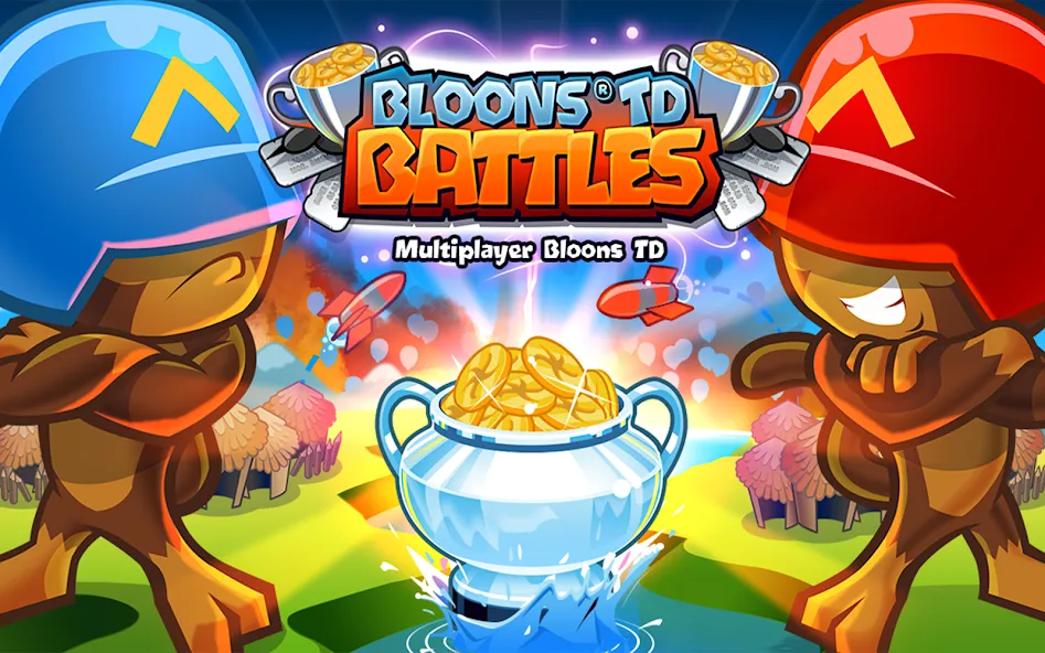 Bloons TD Battles (Блунс ТД Батлз)  [МОД Меню] Screenshot 1