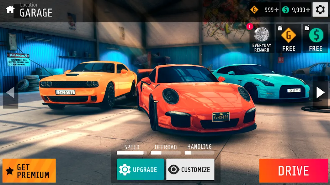 NS2 car racing game  [МОД Unlimited Money] Screenshot 3