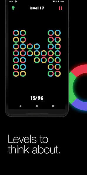 Logic circles. Puzzle game.  [МОД Menu] Screenshot 3