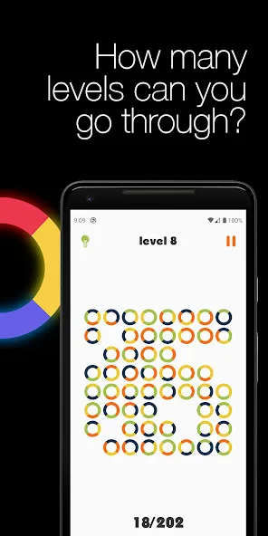 Logic circles. Puzzle game.  [МОД Menu] Screenshot 4