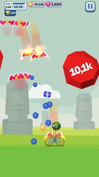 Ball Blast Cannon blitz mania (Балл Бласт Кэннон блиц мания)  [МОД Menu] Screenshot 3