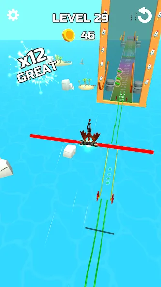 Stunt Rails (тант Рэйлз)  [МОД Много монет] Screenshot 3