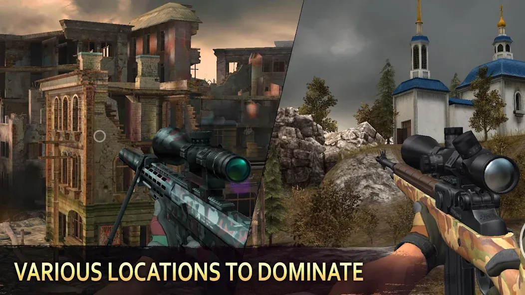 Sniper Arena: PvP Army Shooter  [МОД Много монет] Screenshot 3