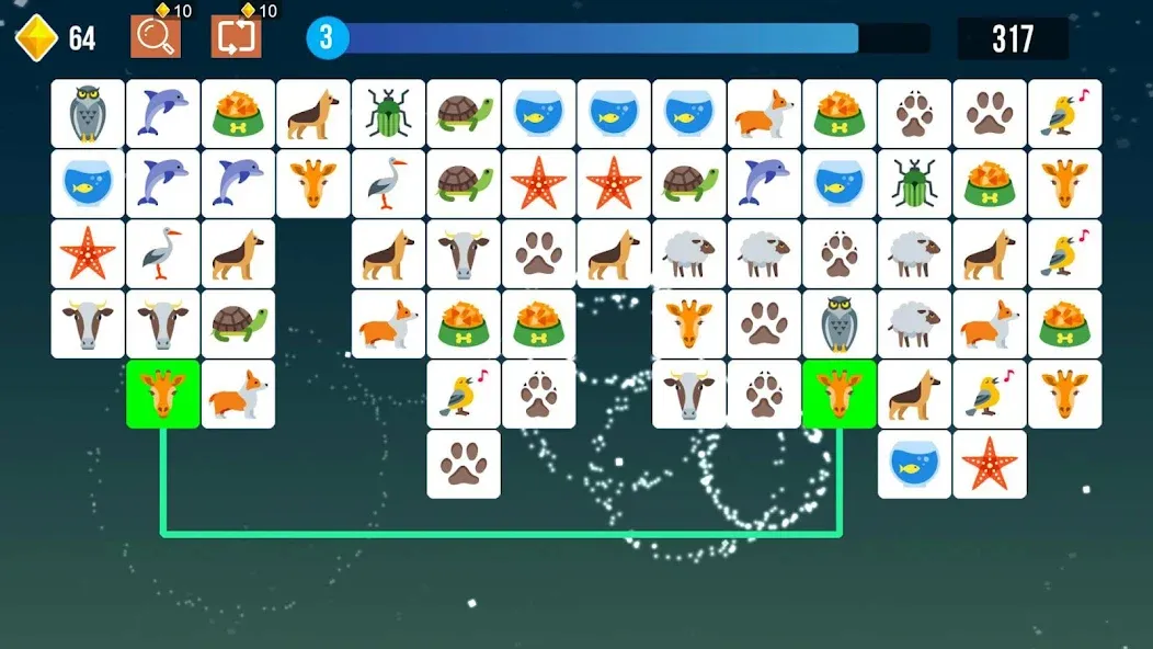 Pet Connect: Tile Puzzle Match (Пет Коннект)  [МОД Menu] Screenshot 1