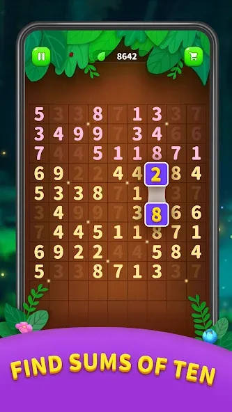 Number Match - Ten Pair Puzzle (Намбер Матч)  [МОД Menu] Screenshot 2