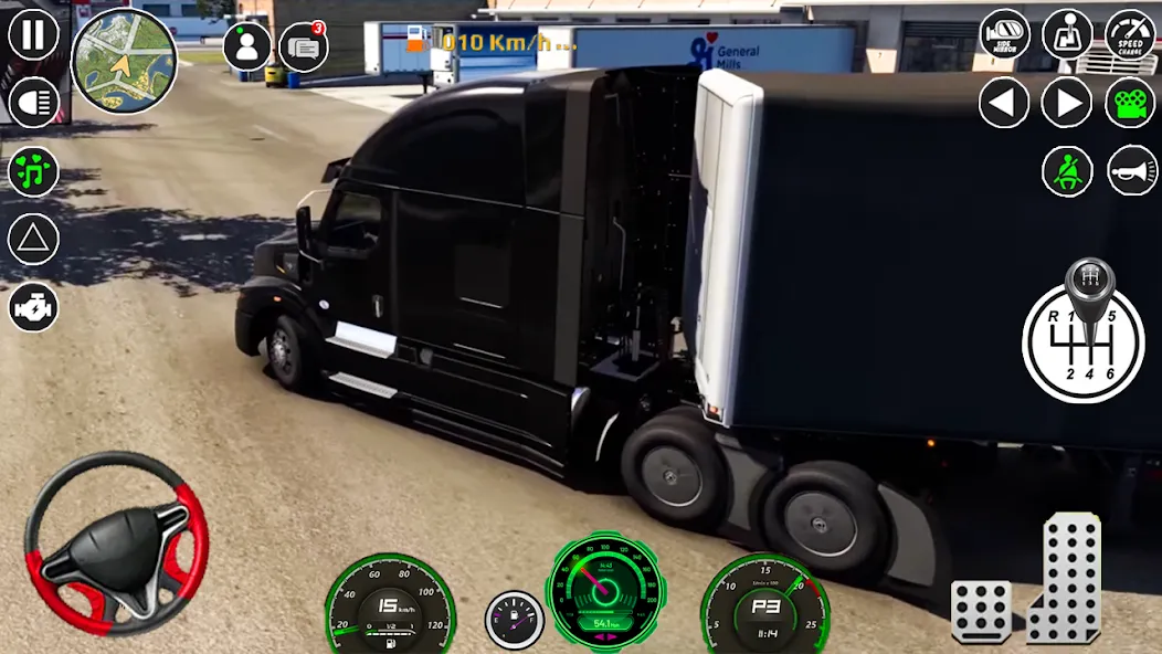 American Cargo City Driving 3D  [МОД Бесконечные монеты] Screenshot 4