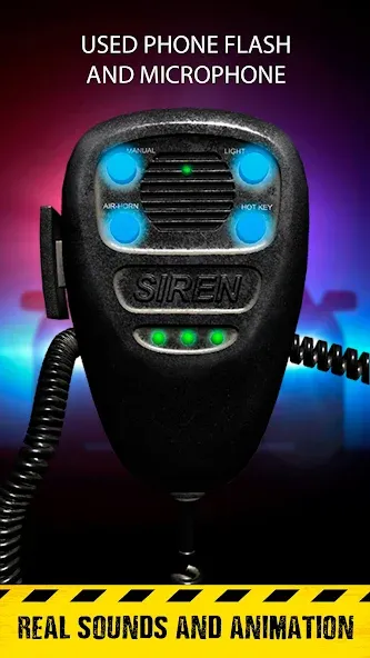 Siren sounds set: siren system  [МОД Меню] Screenshot 2