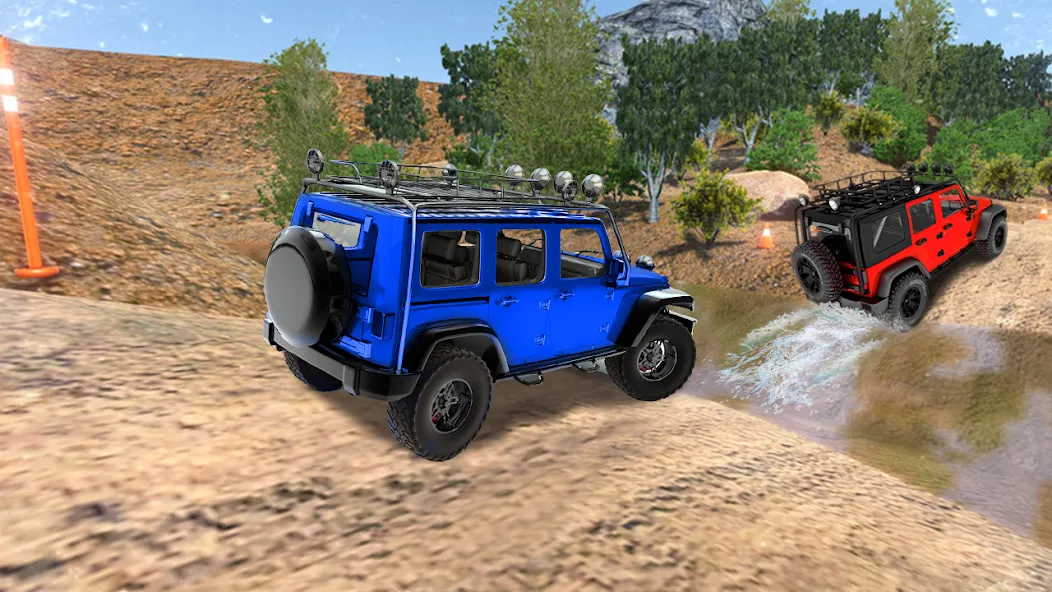 4X4 Offroad SUV Driving Games  [МОД Все открыто] Screenshot 1