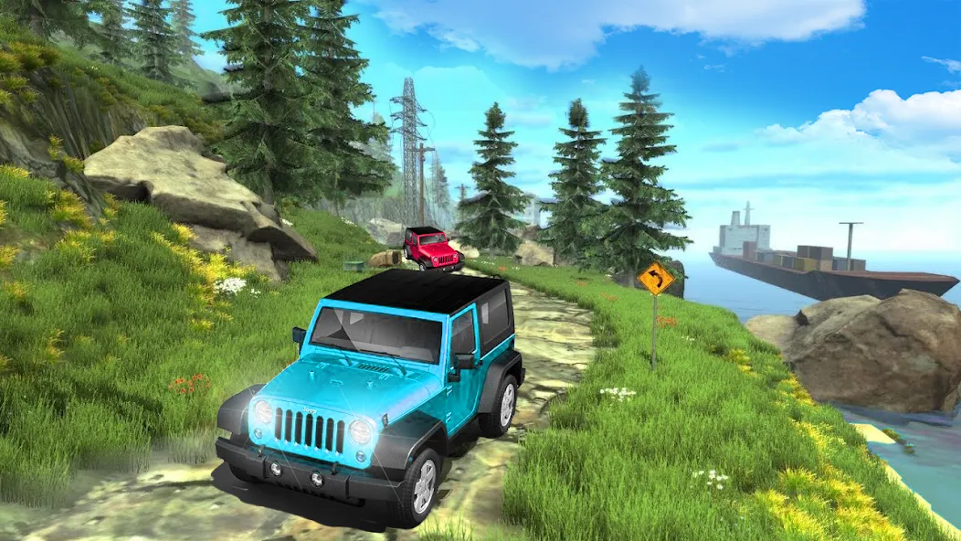 4X4 Offroad SUV Driving Games  [МОД Все открыто] Screenshot 3