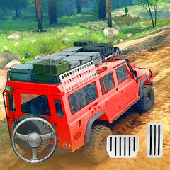 Скачать взлом 4X4 Offroad SUV Driving Games [МОД Все открыто] на Андроид