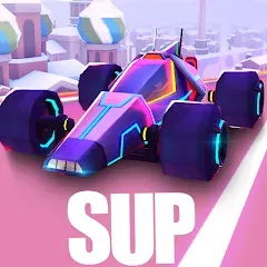 Скачать взлом SUP Multiplayer Racing Games (СУП Мультиплеер Рейсинг) [МОД Unlimited Money] на Андроид