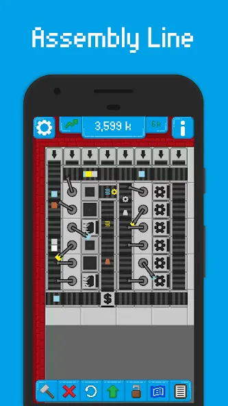 Assembly Line (Ассемблей Лайн)  [МОД Много монет] Screenshot 1