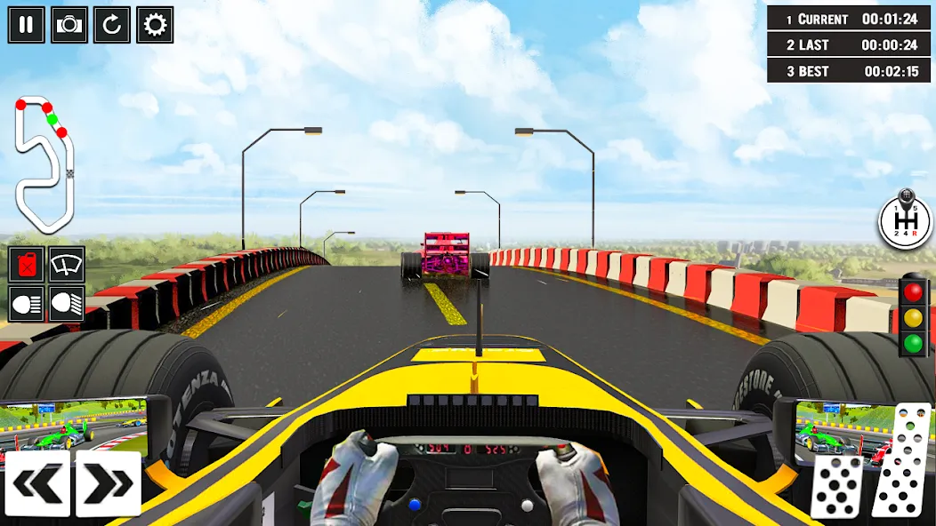 Formula Racing Car Racing Game  [МОД Много монет] Screenshot 3