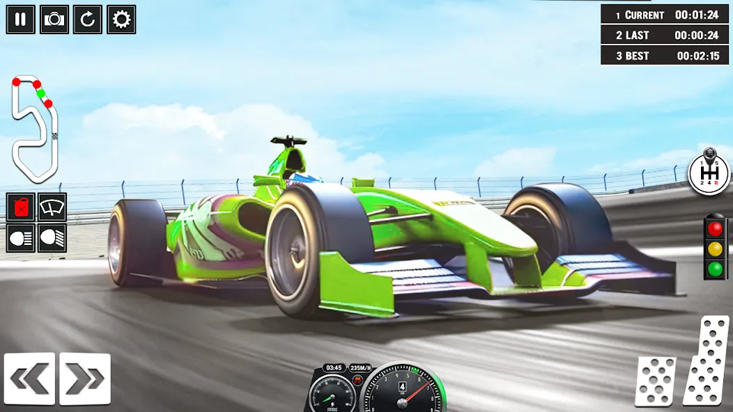 Formula Racing Car Racing Game  [МОД Много монет] Screenshot 5