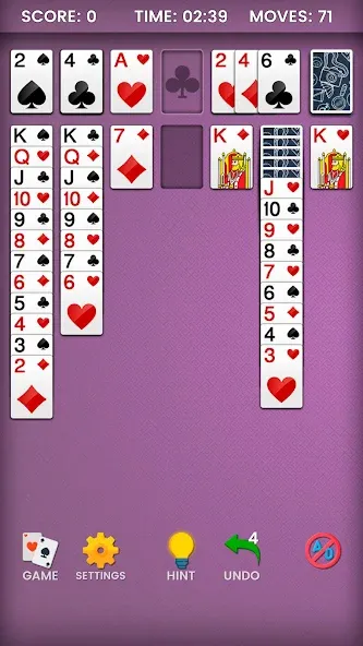 Klondike Solitaire (Клондайк солитер)  [МОД Menu] Screenshot 3