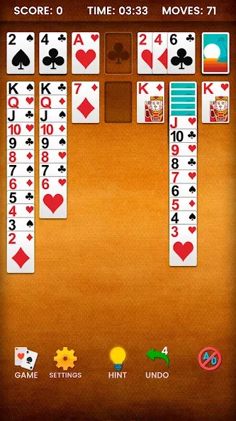 Klondike Solitaire (Клондайк солитер)  [МОД Menu] Screenshot 5