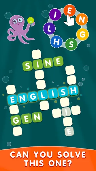 Crossword out of the words  [МОД Mega Pack] Screenshot 3