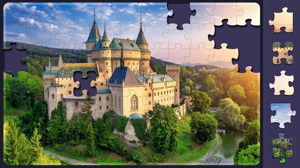 Relax Jigsaw Puzzles  [МОД Много монет] Screenshot 1