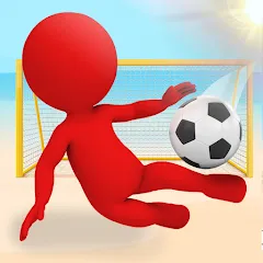 Скачать взлом Crazy Kick! Fun Football game [МОД Unlocked] на Андроид