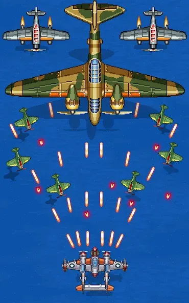 1945 Air Force: Airplane games (тысяча девятьсот сорок пять)  [МОД Unlimited Money] Screenshot 3