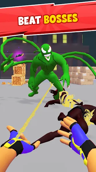 Web Master 3D: Superhero Games (Веб Мастер 3Д)  [МОД Много монет] Screenshot 5