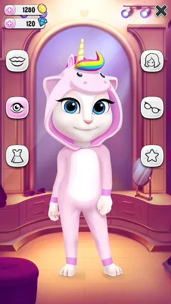 My Talking Angela  [МОД Unlocked] Screenshot 4