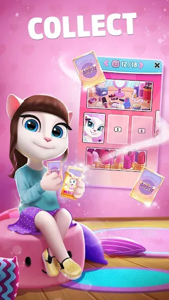 My Talking Angela  [МОД Unlocked] Screenshot 5