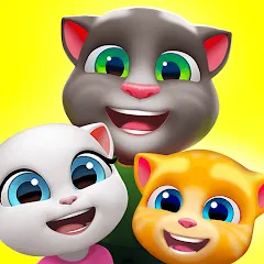 Скачать взлом My Talking Tom Friends [МОД Menu] на Андроид