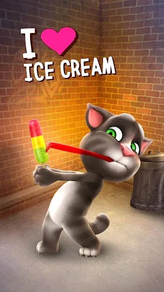 Talking Tom Cat  [МОД Unlimited Money] Screenshot 1