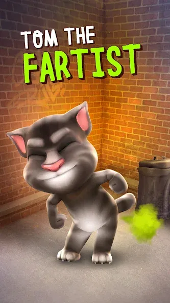 Talking Tom Cat  [МОД Unlimited Money] Screenshot 3