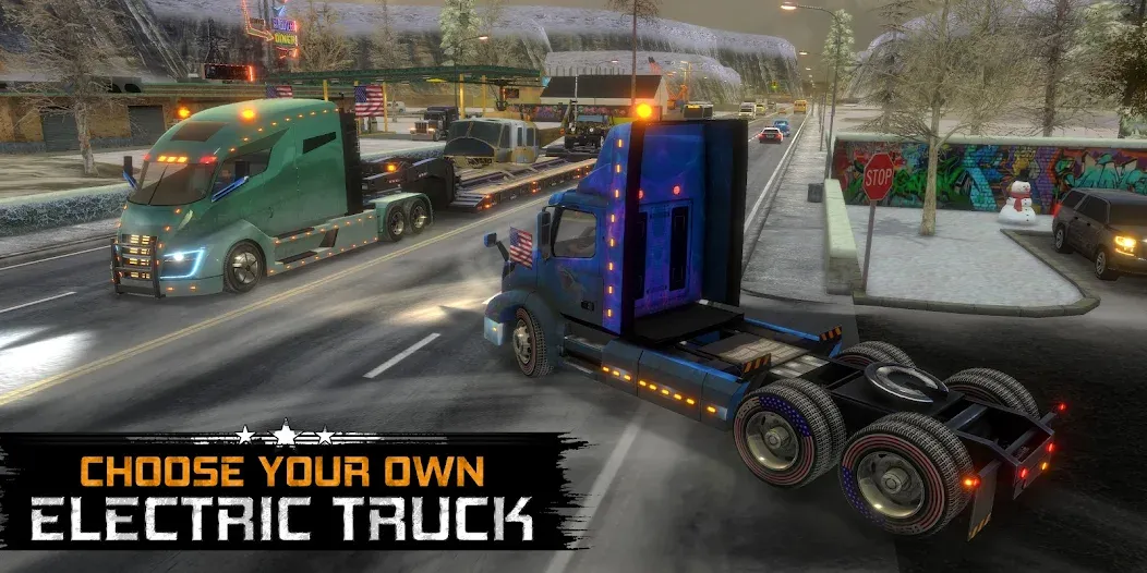 Truck Simulator USA Revolution (Трак Симулятор США Революция)  [МОД Бесконечные деньги] Screenshot 4