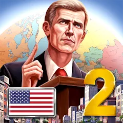 Скачать взлом MA 2 – President Simulator [МОД Unlimited Money] на Андроид