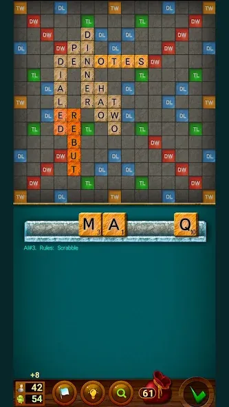 Word Game: Friends Offline  [МОД Много денег] Screenshot 1