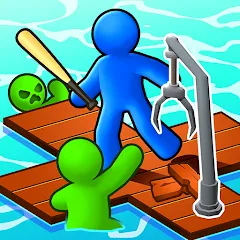 Скачать взлом Zombie Raft (Зомби Рафт)  [МОД Много денег] на Андроид