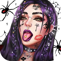 Скачать взлом Dark, Horror Color by Number [МОД Menu] на Андроид