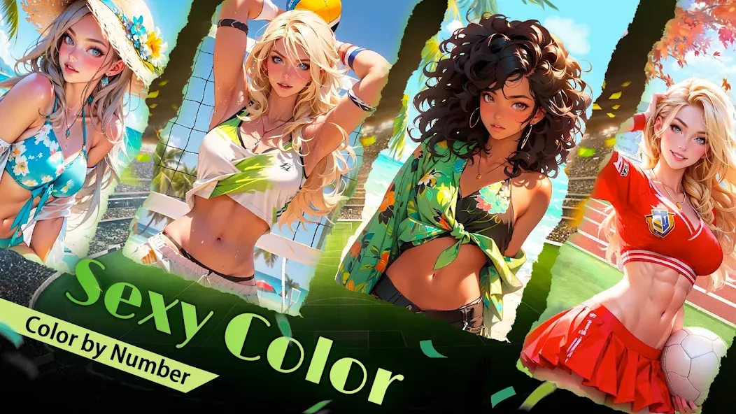 Adult Sexy Coloring Games  [МОД Много денег] Screenshot 3