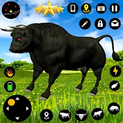 Скачать взлом Angry Bull Attack Fight Games (Ангри Булл Атак Файт Геймс)  [МОД Бесконечные деньги] на Андроид