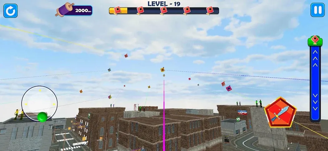 Indian Kite Flying 3D (Индийский воздушный змей 3Д)  [МОД Unlocked] Screenshot 3