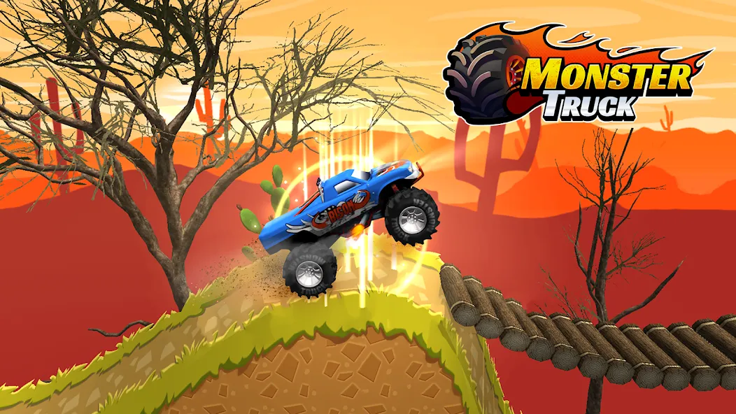 Monster truck: Extreme racing  [МОД Бесконечные деньги] Screenshot 1